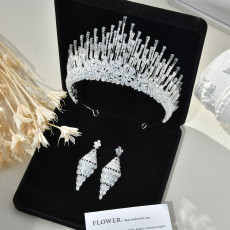 Zircon Crown Zircon Crown Wedding Party Bridal Crown
