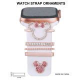 Suitable for Apple Watch Decorative Rings Cartoon Smart Watch Decorative Buckles Decorative Nails