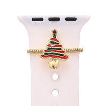 Strap Decorative Nail Samsung Huawei Silicone Strap Christmas Series Decorative Ring Accessories