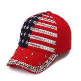 Baseball cap Warm baseball cap Striped duckbill cap Warm baseball cap