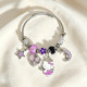 Bracelet Pearl Butterfly Love Multi Element Hello Kitty Large Hole Pearl Bracelet