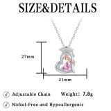Graduation Season Doctoral Hat Necklace for Women,  zircon silver Rose Gold Two tone Diamond Pendant, Fashion Birthday Stone Lock Chain