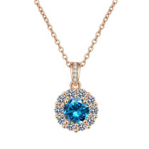 Sparkling Star River Champagne Gold Ring Earnail Necklace Bracelet Jewelry Four Piece Set