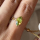 Horse Eye Soft Chain Diamond Ring Detachable Ring One Piece Hair Replacement Geometric Line