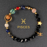 Twelve Constellations Bracelet, Universe Eight Planets Bracelet