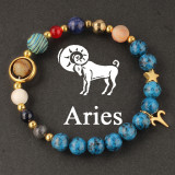 Twelve Constellations Bracelet, Universe Eight Planets Bracelet