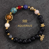 Twelve Constellations Bracelet, Universe Eight Planets Bracelet