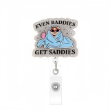 Cat-themed fun elastic closure cartoon decorative document folder CAT pull-tab pendant