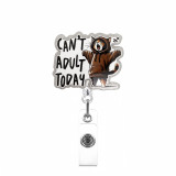 Cat-themed fun elastic closure cartoon decorative document folder CAT pull-tab pendant