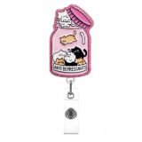 Cat-themed fun elastic closure cartoon decorative document folder CAT pull-tab pendant