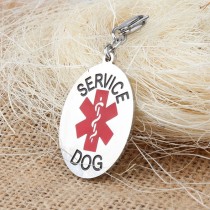 Double Snake Staff Pendant Medical Logo Snake Staff Stainless Steel Keychain Hanging
