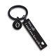 Autumn Keychains keychain letter pattern inspirational boyfriend scanning pendant gift