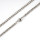 Steel colored keel chain 3.0mm