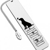 Stainless steel bookmark inspirational creative engraved bookmark Thanksgiving Christmas colleagues friends gifts