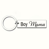 Titanium Steel Personalized Cute Engraved Keychain - Valentine's Day, Christmas, Gratitude, Motivation, and Appreciation Gifts