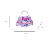 2026 new cute girl cartoon handbag, children's princess crossbody bag, Frozen Elsa bag