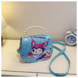 2026 new cute girl cartoon handbag, children's princess crossbody bag, Frozen Elsa bag