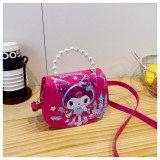 2026 new cute girl cartoon handbag, children's princess crossbody bag, Frozen Elsa bag