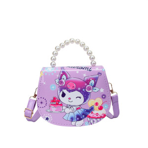 2026 new cute girl cartoon handbag, children's princess crossbody bag, Frozen Elsa bag