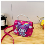 2026 new cute girl cartoon handbag, children's princess crossbody bag, Frozen Elsa bag