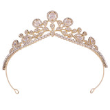 Diamond Zircon Deluxe Phoenix Crown Queen Princess Bridal Crown Wedding Dress Accessories