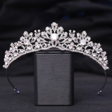 Bridal Jewelry Set Zircon Crown Hair Hoop Wedding Hair Accessories Wedding Dress Accessories