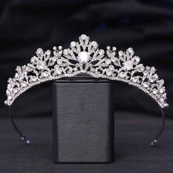 Bridal Jewelry Set Zircon Crown Hair Hoop Wedding Hair Accessories Wedding Dress Accessories