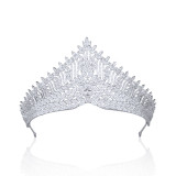 Hair accessories, bridal wedding zircon crown, wedding headdress, evening gown, wedding accessories
