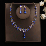Bridal Headpiece Set Hair Accessories Crown Headband Earrings Wedding Jewelry Necklace Accessories Wedding Dress Accessories
