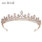 Bridal zircon crown wedding dress accessories alloy rhinestone princess headpiece