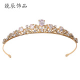 Bridal alloy zircon small crown headpiece, headband, clothing accessories, hair accessories, hair accessories