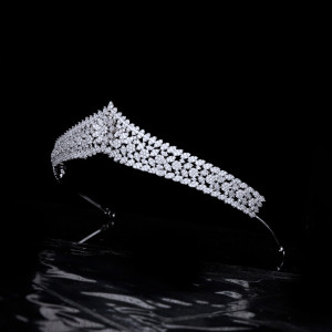 Wedding Headwear Bridal Wedding Hair Accessories Zircon Crown Princess Birthday Crown Wedding Accessories