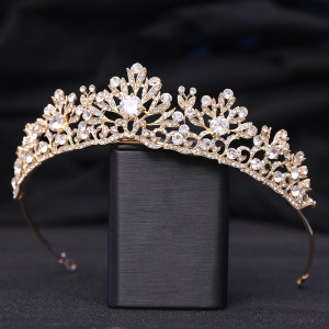 Bridal Jewelry Set Zircon Crown Hair Hoop Wedding Hair Accessories Wedding Dress Accessories