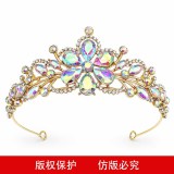 Bridal accessories, wedding crown, headband, Baroque rhinestone metal crown, wedding accessories, rhinestone crown