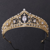Diamond Zircon Deluxe Phoenix Crown Queen Princess Bridal Crown Wedding Dress Accessories