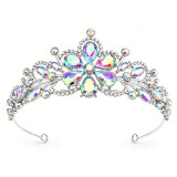 Bridal accessories, wedding crown, headband, Baroque rhinestone metal crown, wedding accessories, rhinestone crown