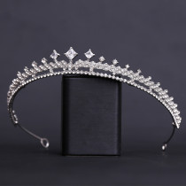 Bridal Head Accessories AAA Zircon Small Crown Wedding Hair Accessories Palace Princess Water Diamond Wedding Crown