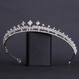Bridal Head Accessories AAA Zircon Small Crown Wedding Hair Accessories Palace Princess Water Diamond Wedding Crown