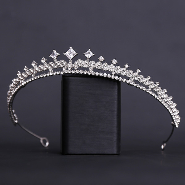 Bridal Head Accessories AAA Zircon Small Crown Wedding Hair Accessories Palace Princess Water Diamond Wedding Crown