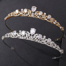 Bridal alloy zircon small crown headpiece, headband, clothing accessories, hair accessories, hair accessories