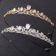 Bridal alloy zircon small crown headpiece, headband, clothing accessories, hair accessories, hair accessories