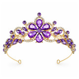 Bridal accessories, wedding crown, headband, Baroque rhinestone metal crown, wedding accessories, rhinestone crown