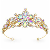 Bridal accessories, wedding crown, headband, Baroque rhinestone metal crown, wedding accessories, rhinestone crown