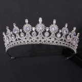 Diamond Zircon Deluxe Phoenix Crown Queen Princess Bridal Crown Wedding Dress Accessories