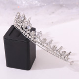 Bridal zircon crown wedding dress accessories alloy rhinestone princess headpiece