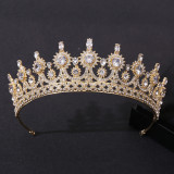 Diamond Zircon Deluxe Phoenix Crown Queen Princess Bridal Crown Wedding Dress Accessories