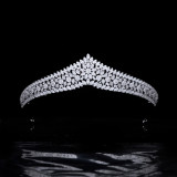 Wedding Headwear Bridal Wedding Hair Accessories Zircon Crown Princess Birthday Crown Wedding Accessories