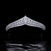 Wedding Headwear Bridal Wedding Hair Accessories Zircon Crown Princess Birthday Crown Wedding Accessories