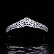 Wedding Headwear Bridal Wedding Hair Accessories Zircon Crown Princess Birthday Crown Wedding Accessories