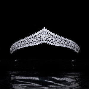 Wedding Headwear Bridal Wedding Hair Accessories Zircon Crown Princess Birthday Crown Wedding Accessories